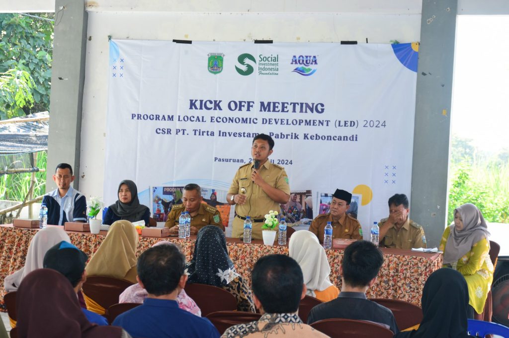 Program Community Development AQUA Keboncandi Mendukung Perekonomian Masyarakat Berkelanjutan