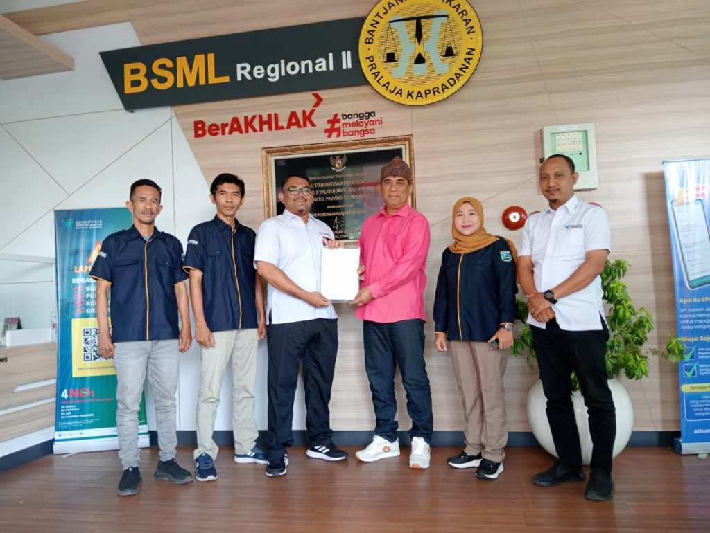 UPT Metrologi Legal Verifikasi Peralatan Standar&nbsp;Kemetrologian