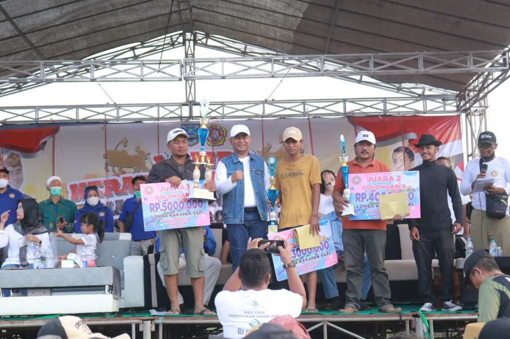 Karang Taruna Sukses Gelar Lomba Kerapan Sapi Karang Taruna Cup&nbsp;2024