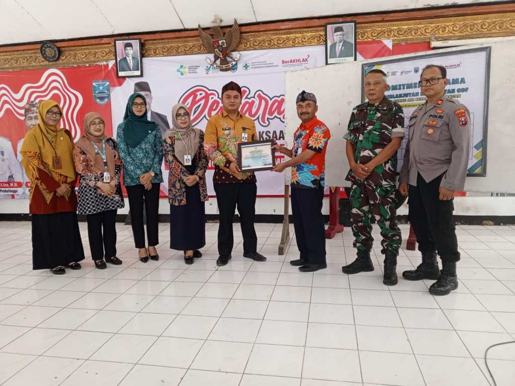 Kecamatan Kraksaan Deklarasi Sebagai Kecamatan ODF