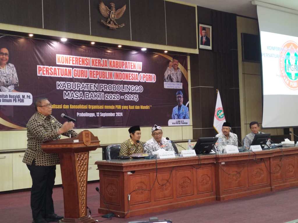 PGRI Kabupaten Probolinggo Gelar Konkerkab IV Tahun&nbsp;2024