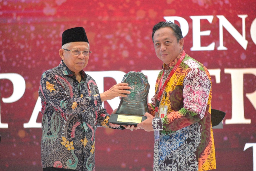 Angka Universal Coverage Jamsostek Diharapkan Terus Meningkat, Wapres Berikan Paritrana&nbsp;Award