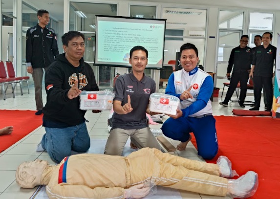 Menuju Honda Bikers Day 2024, MPM Honda Jatim Berikan Pelatihan Basic Life&nbsp;Support